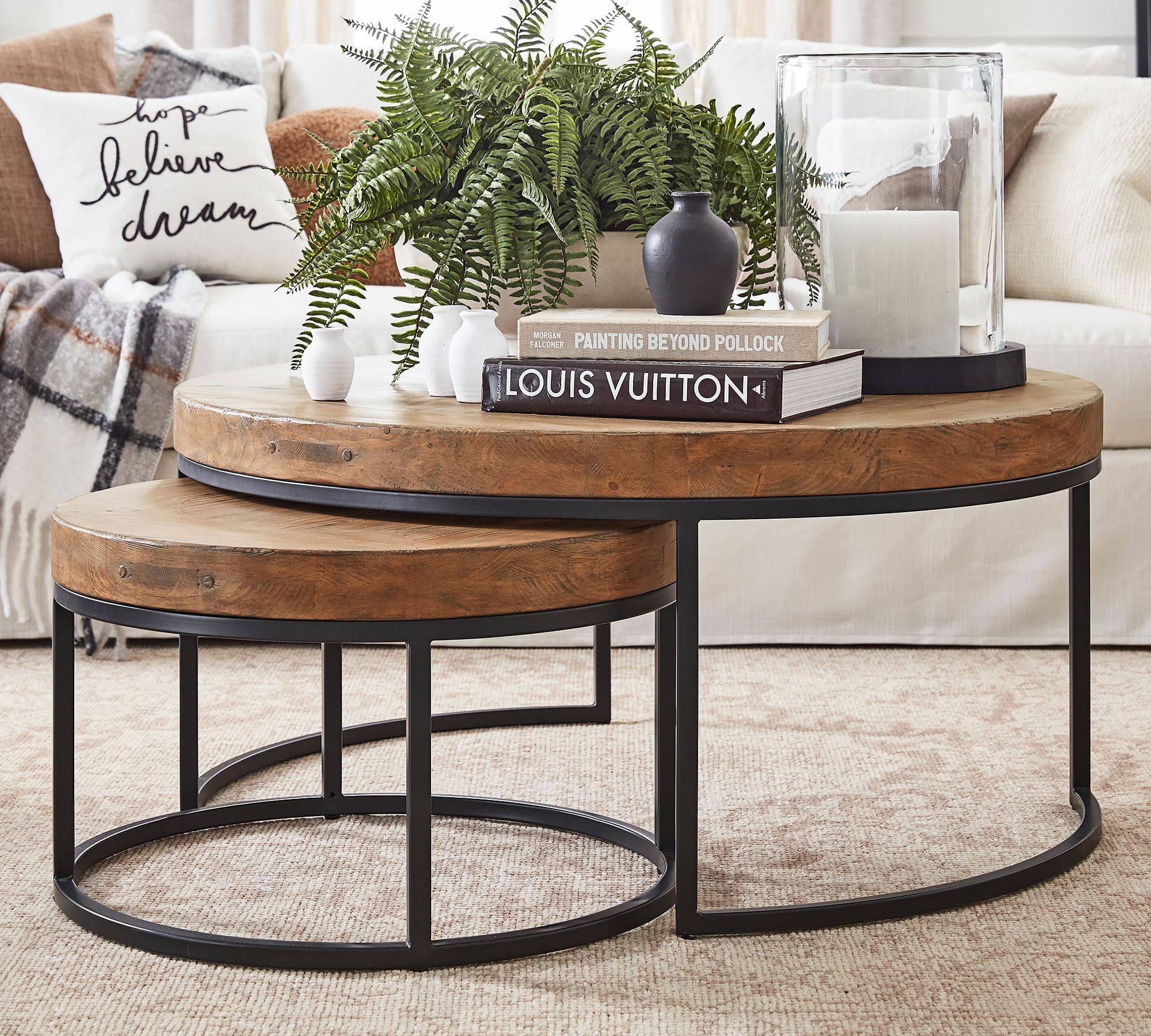 we love a designer dupe and these coffee table decor pieces did not di