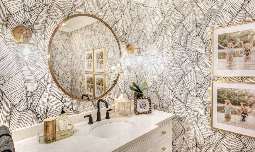 Wallpaper In Your Bathroom: Yay or Nay?