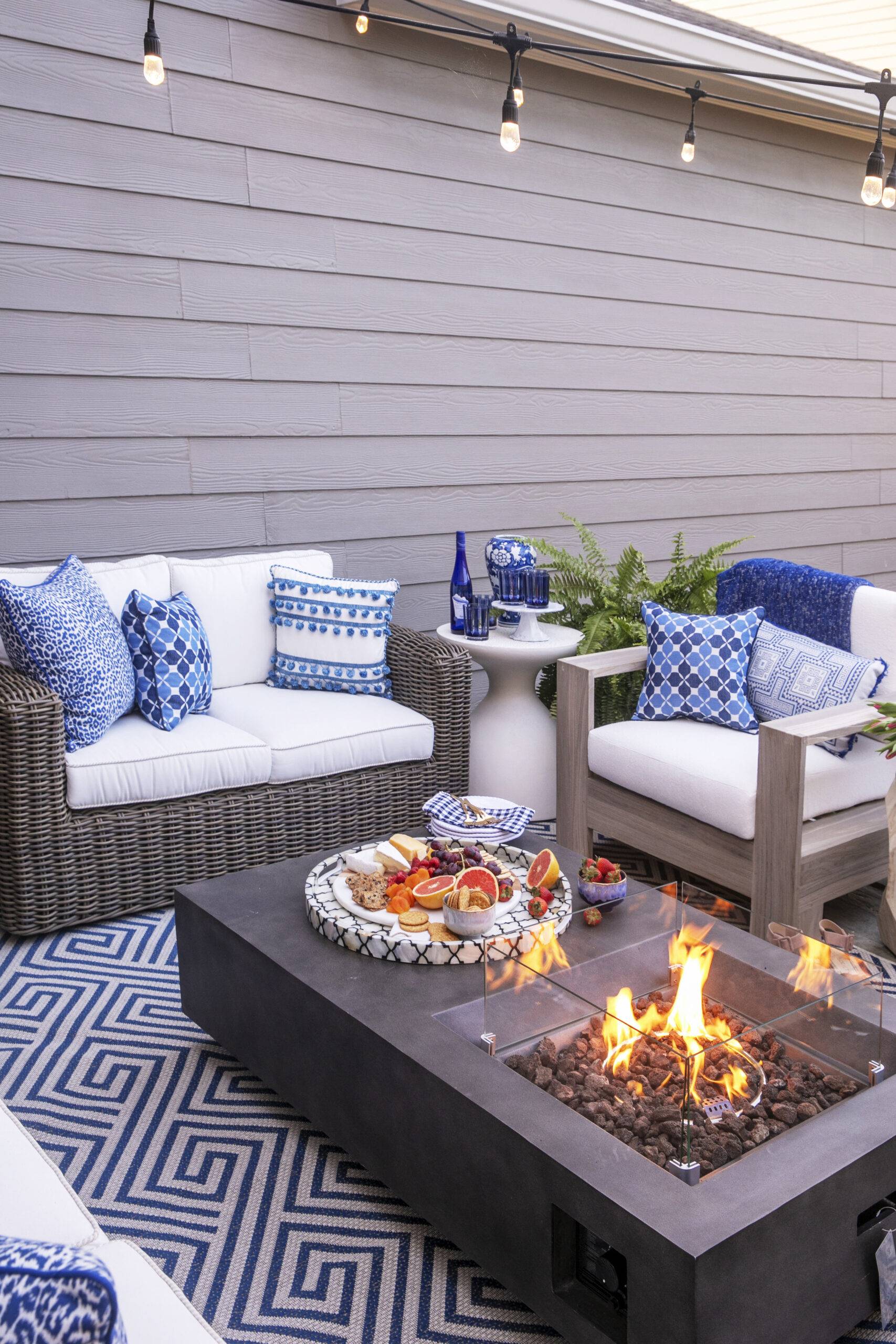 outdoor living space