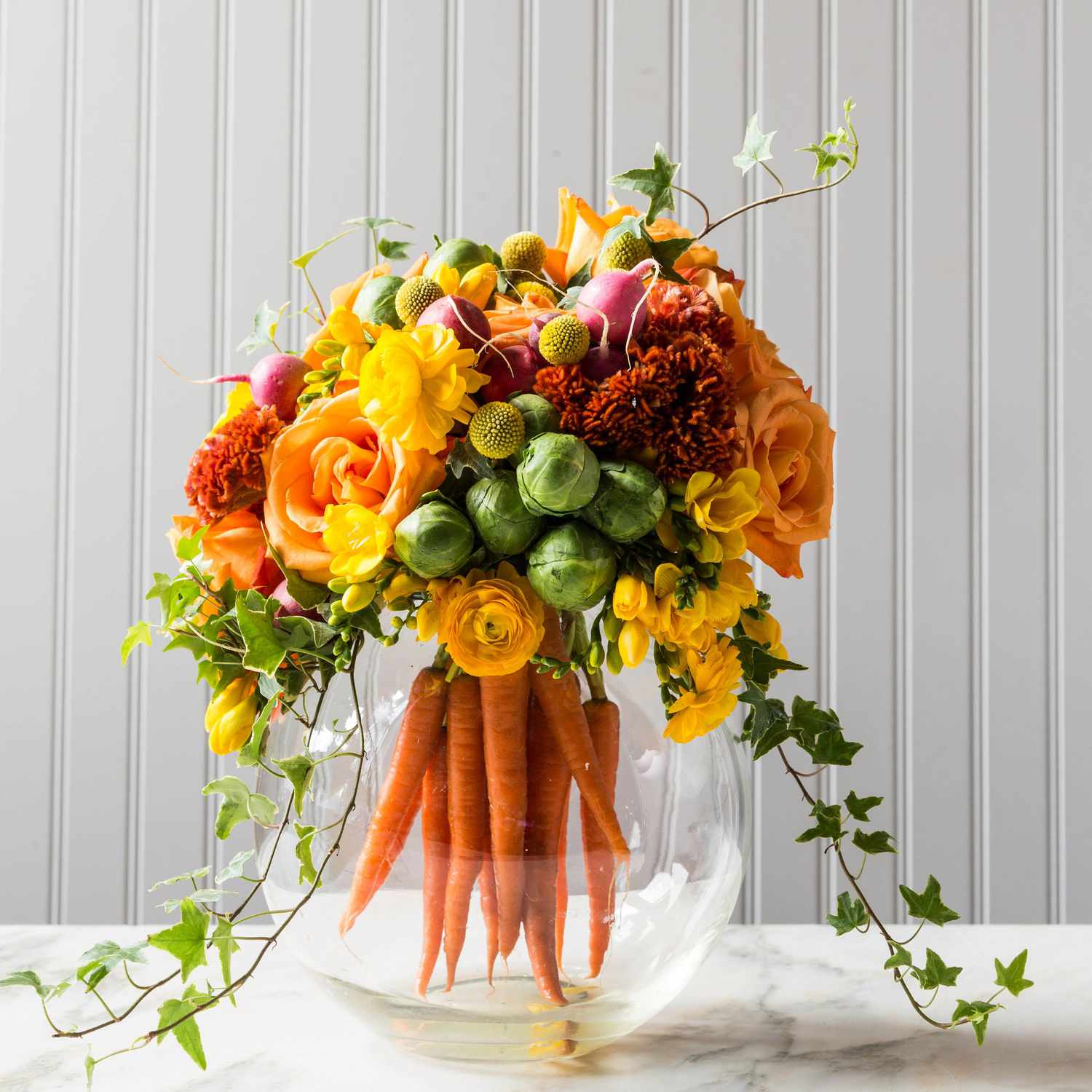 spring flower arrangement 