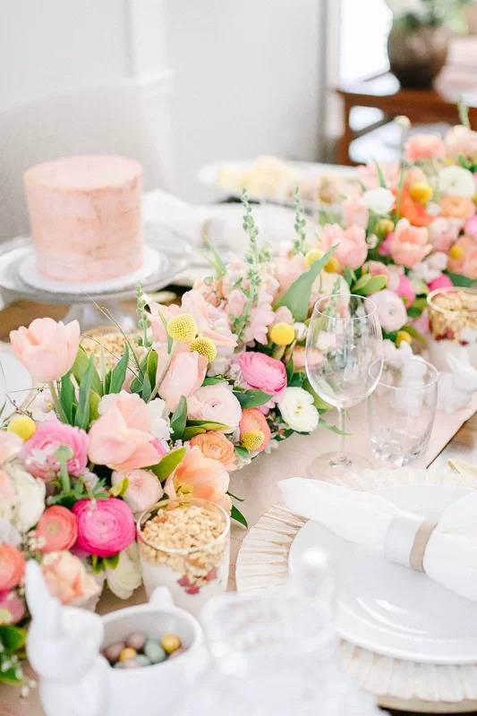 spring tablescape