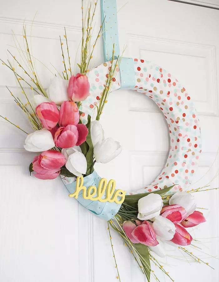 spring wreath