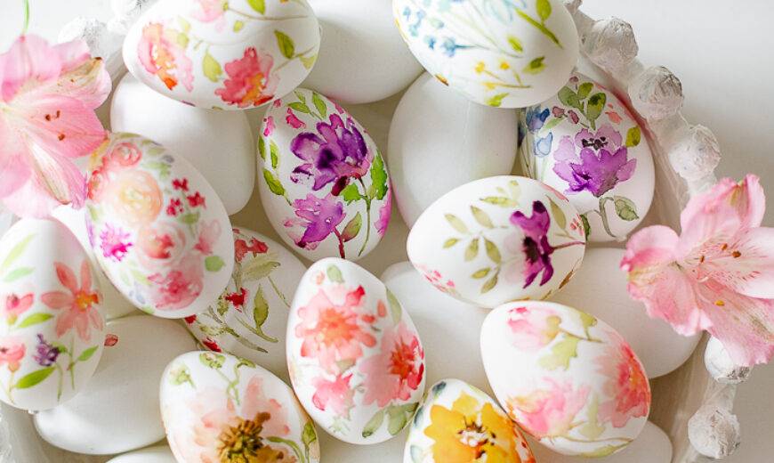 9 Creative Easter Egg Decorating Ideas