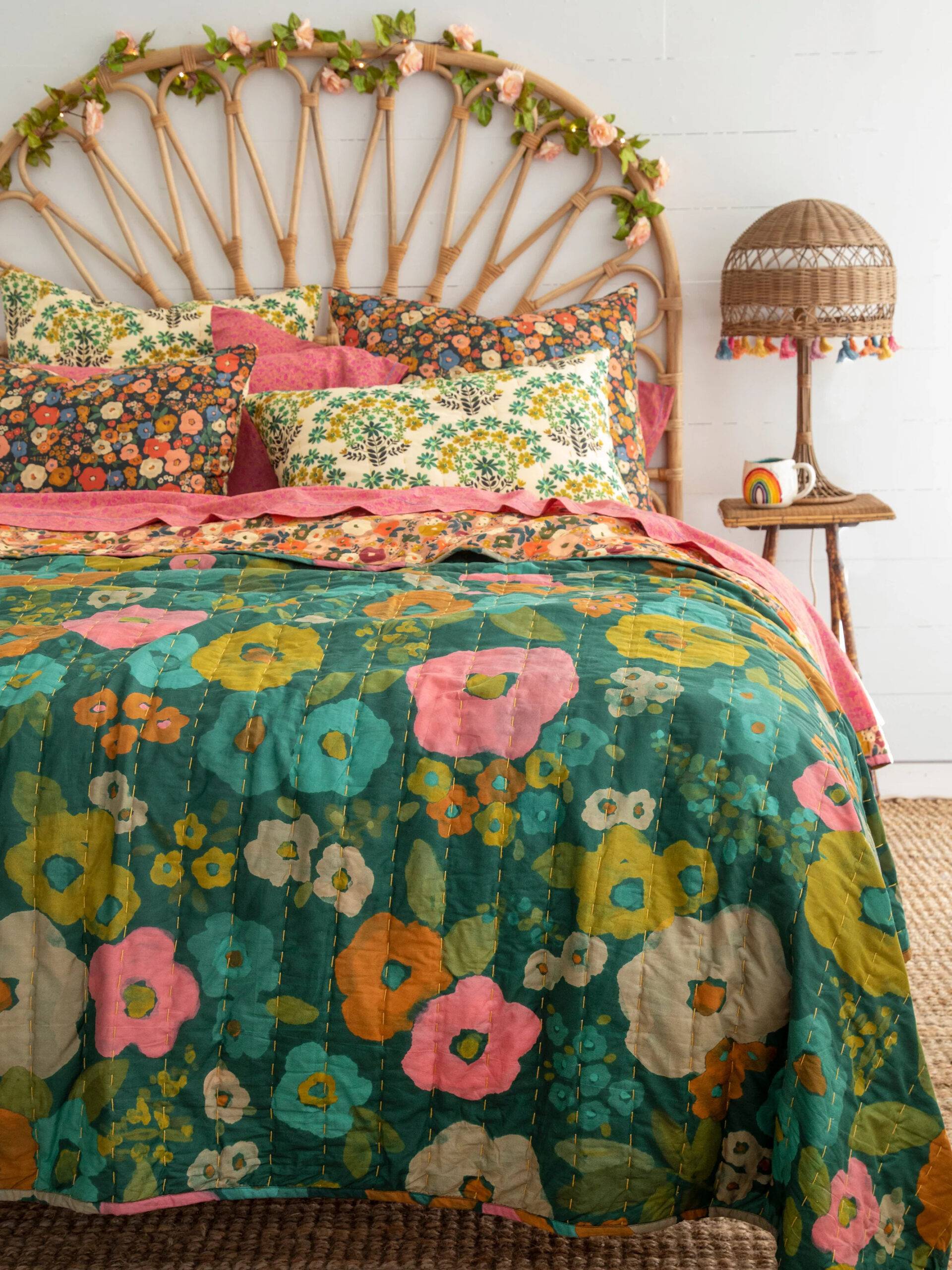 floral bedding