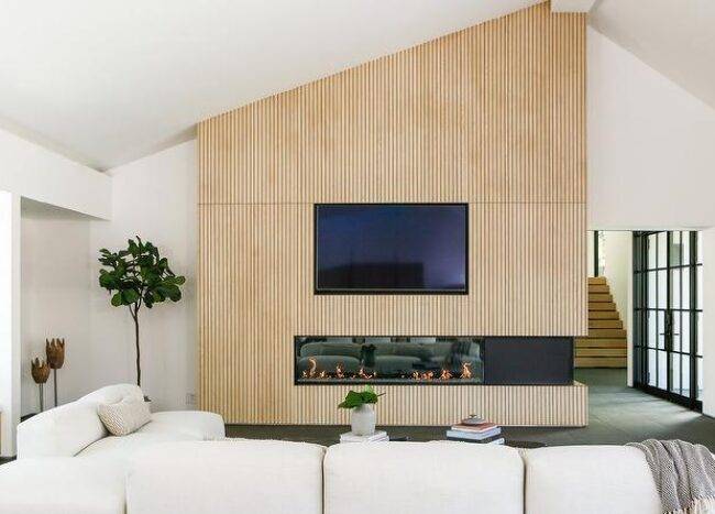 Modern Built In Entertainment Center Ideas 30 Design Concepts For   Modern Entertainment 61210 650x467 