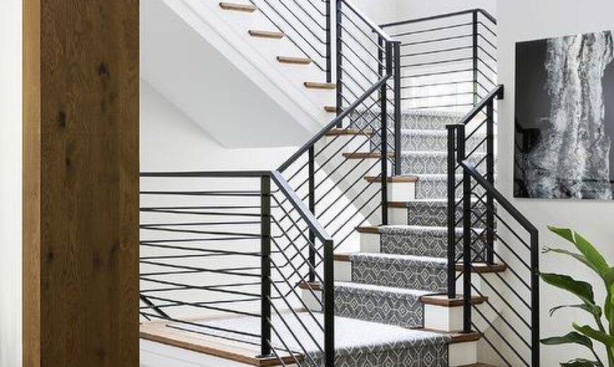 20+ Stair Railing Ideas That Work In Any Home Setting
