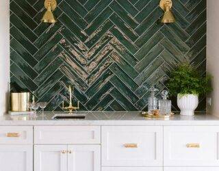 23 Green Tile Backsplash Ideas That Will Have Others Green with Envy