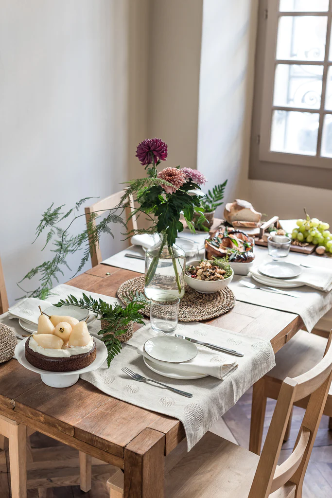 simple tablescape