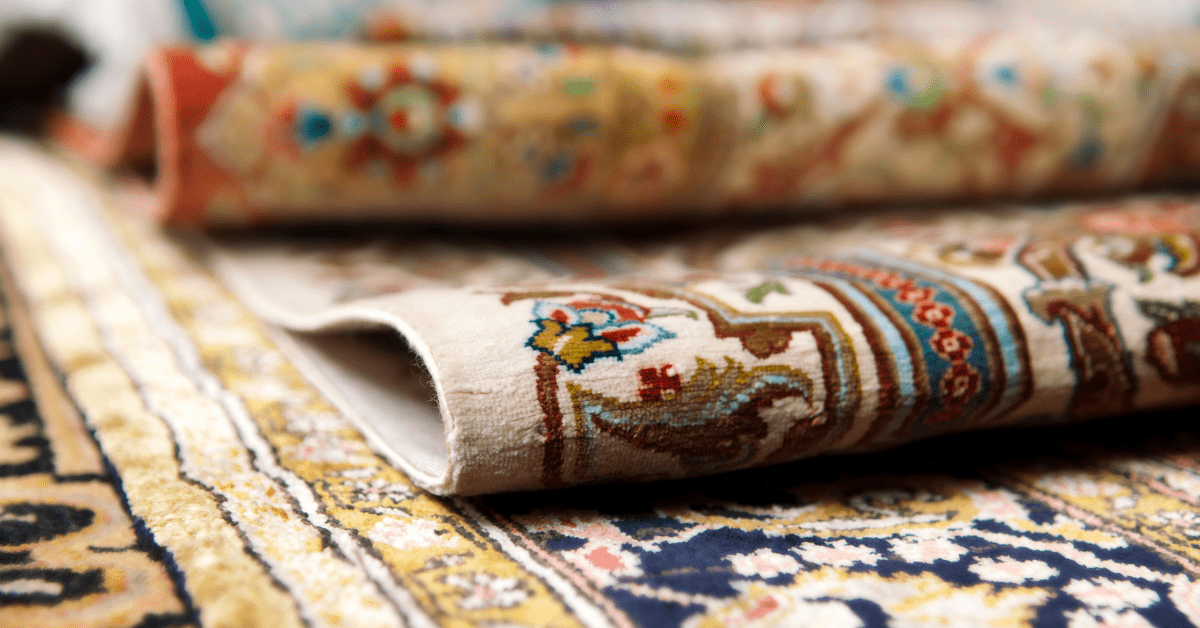 Persian rugs.