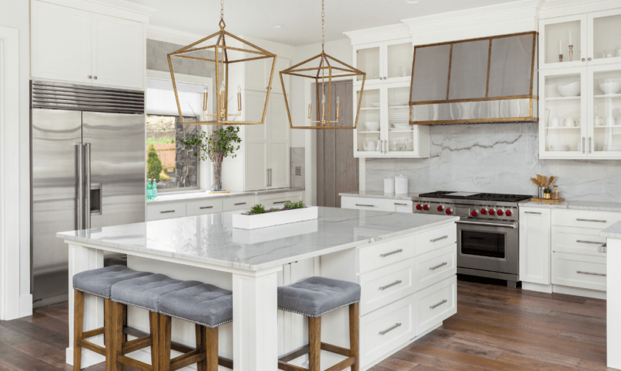 Sleek and Functional Kitchen Islands with Seating