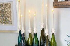 5 Wine Bottle Crafts to Repurpose Your Holiday Bottles