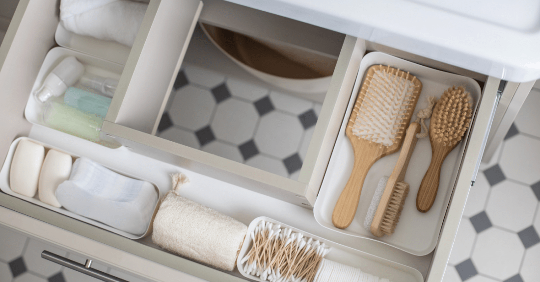 Drawer Essentials Bathroom Drawer Organizer Essentials and Solutions | Decoist