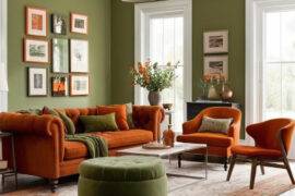 Your Guide for Decor Colors That Go With Olive Green