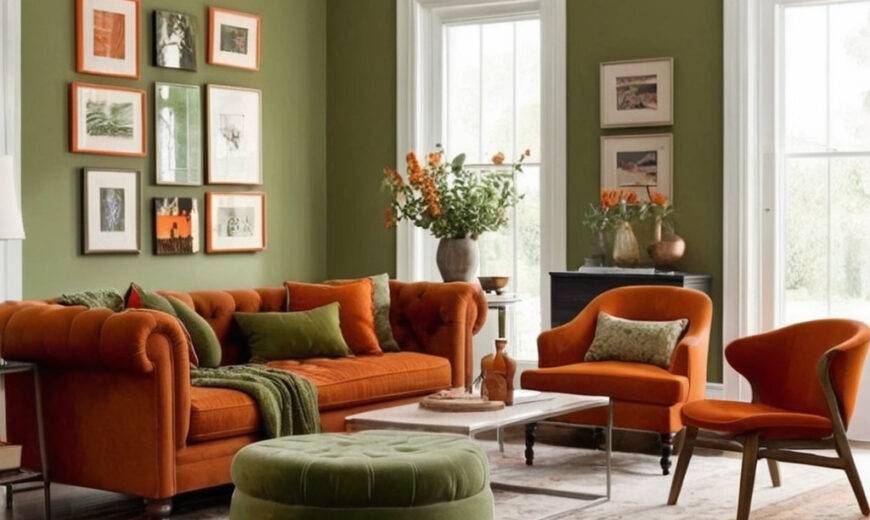 Your Guide for Decor Colors That Go With Olive Green