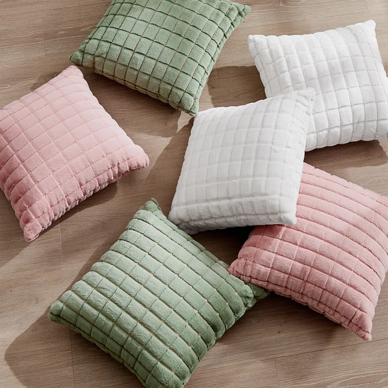 product photo of pillows from wayfair mint green and plush pink