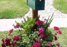 flower pot mailbox