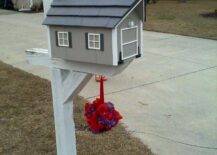 mini model home mailbox