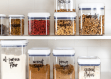 clear pantry storage containers