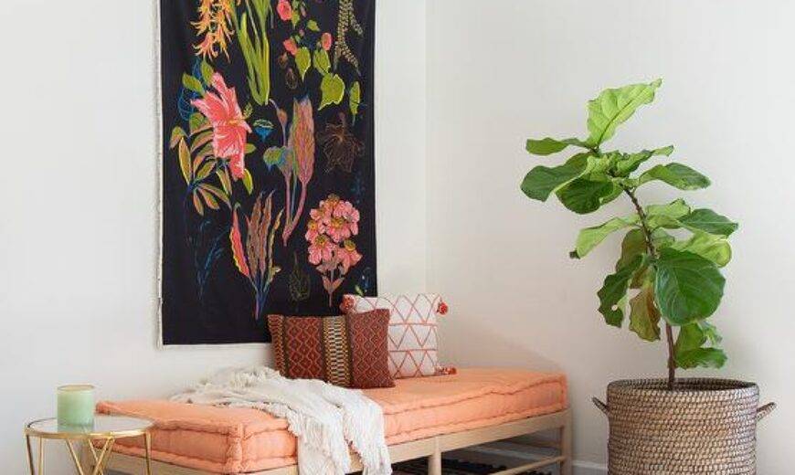 How to Hang Tapestry in 10 Creative Ways to Transform Your Space