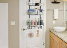 over the door bathroom organizer