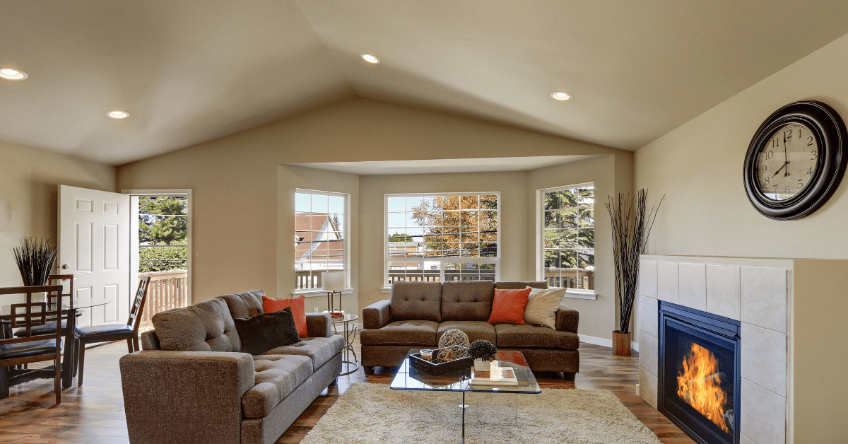 Vaulted Ceiling Living Room Design Ideas and Tips
