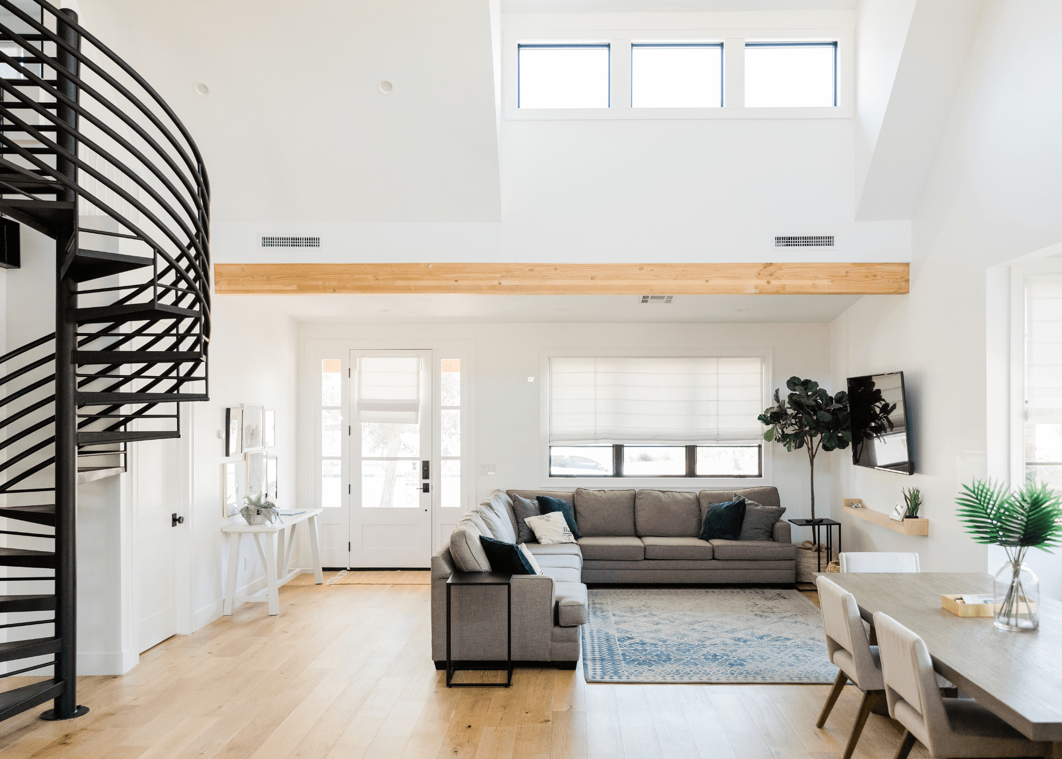 modern minimalist living Room