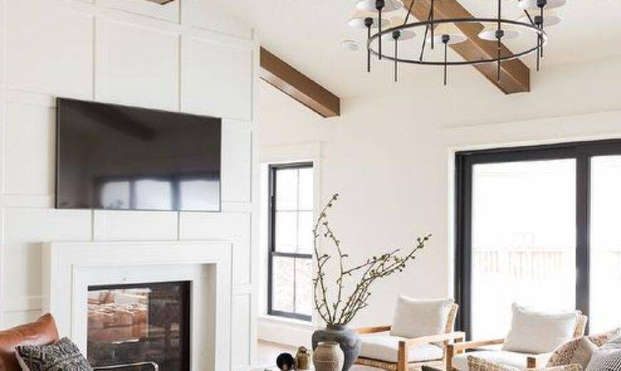 Embracing the Charm of a Modern Farmhouse Living Room