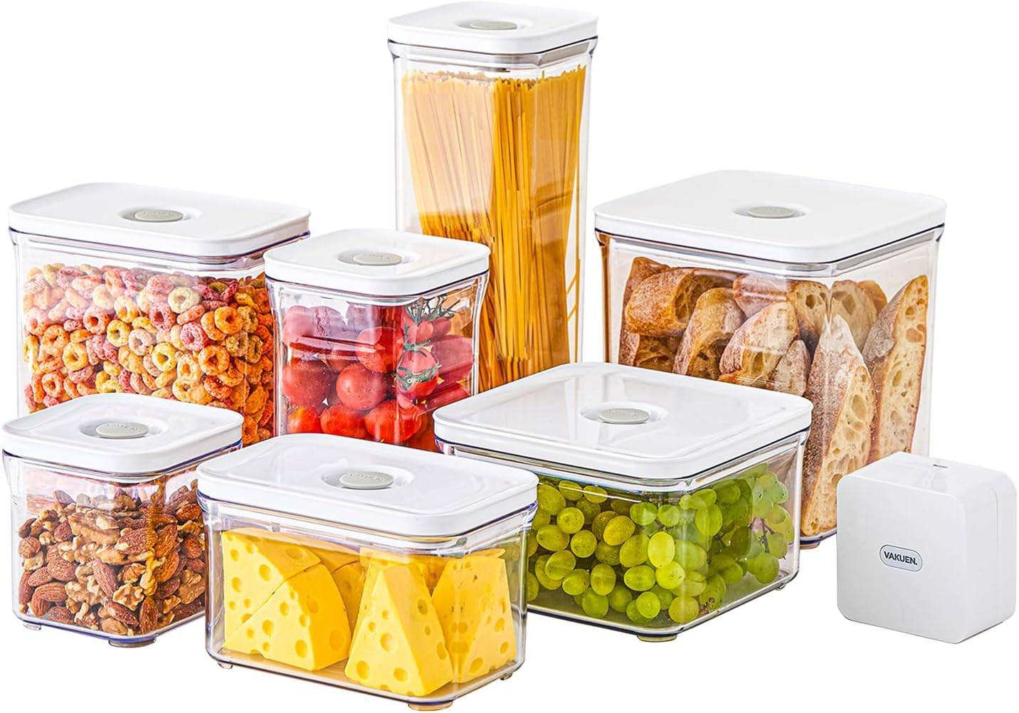 vacuum sealed containers