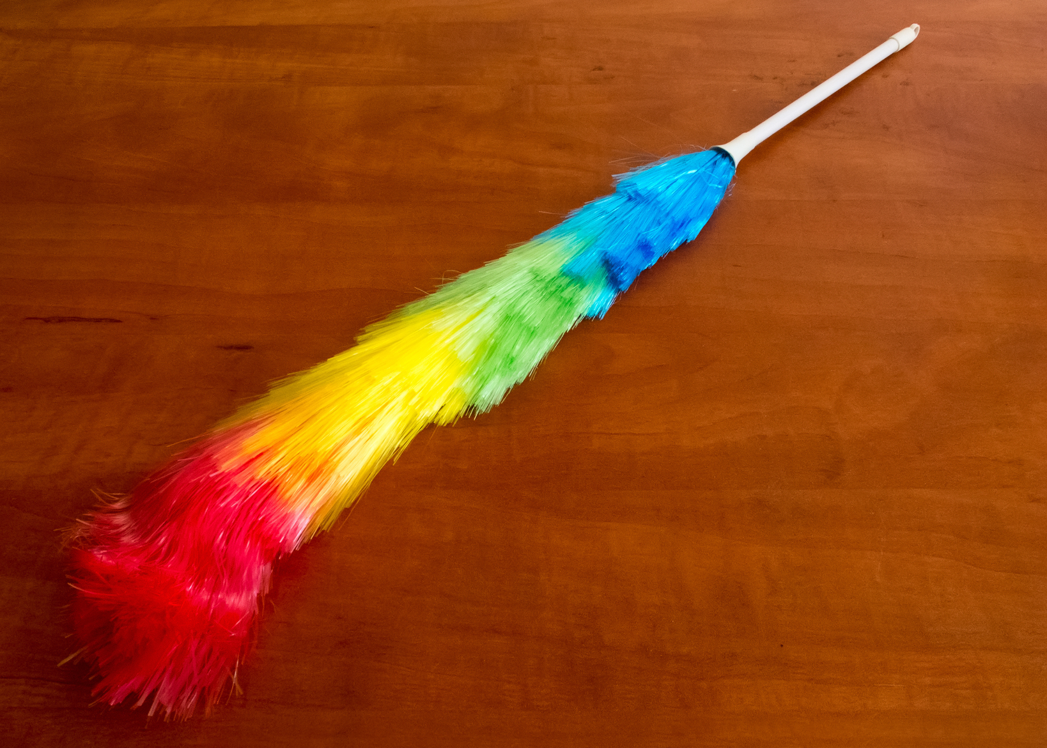 long handled rainbow duster