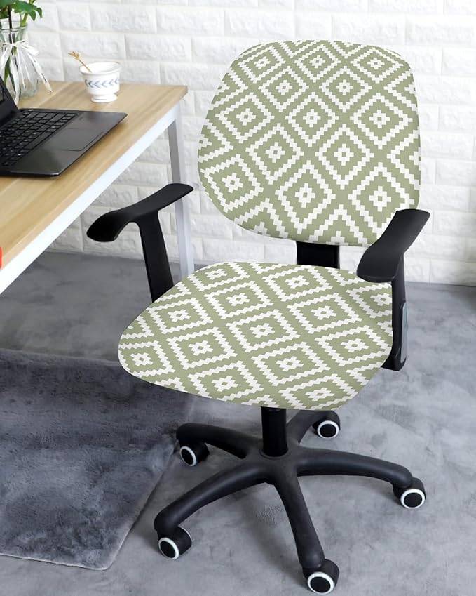 sage green office chair