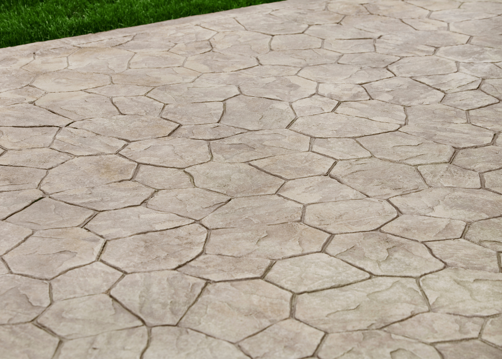 stamped concrete patio