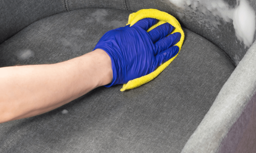 Quick and Easy Chemical-Free Upholstery Cleaning