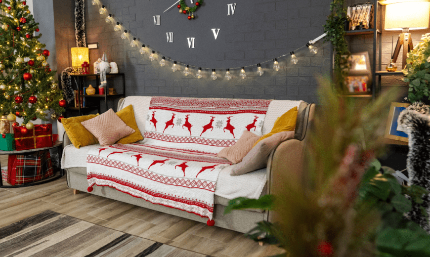 How to Decorate a Small Apartment for Christmas and Make It Festive