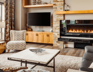 Bring Instant Elegance to Your Home with Wall Built-In Fireplace Decor Ideas