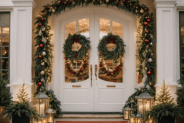 How to Bring Christmas Cheer to Your Home's Exterior