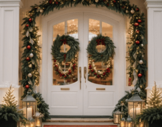 How to Bring Christmas Cheer to Your Home's Exterior