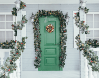 The Best Front Door Colors For A Cozy Winter