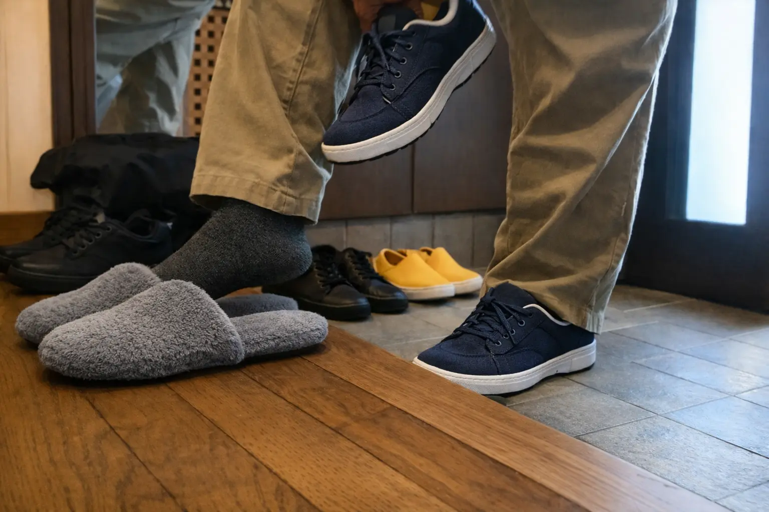 A house that practices the Japanese concept of Genken