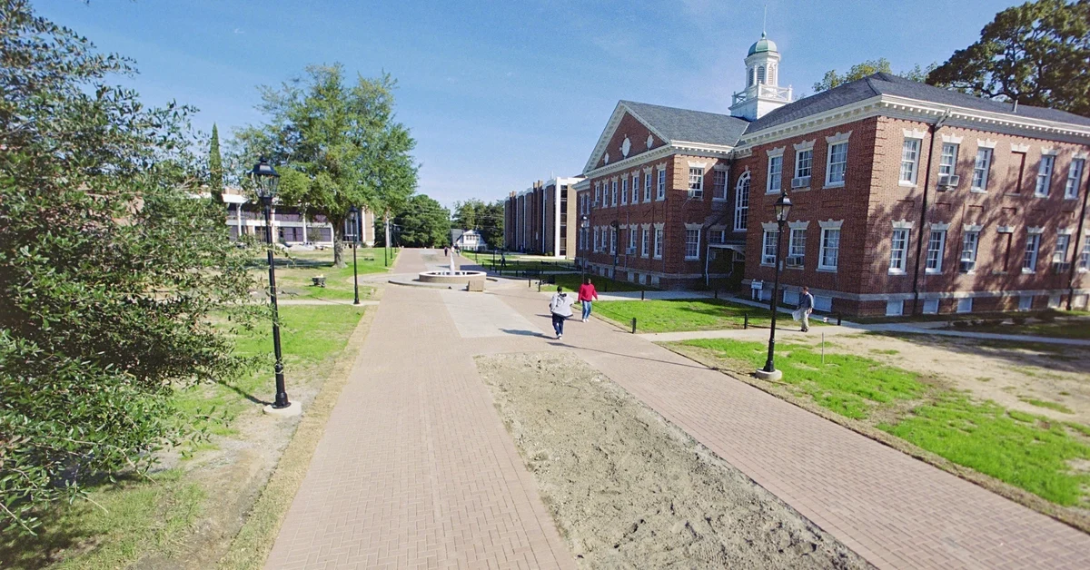 Claflin University's campus in Orangeburg, South Carolina.